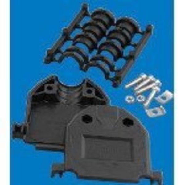 Plastic Backshell  50Pin Sd Or 78Pin Hd Shell Si, Amphenol, Mfr#: 17E17281
